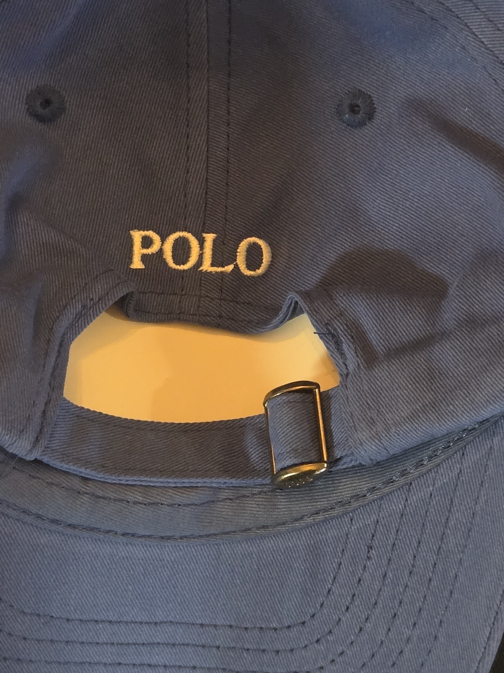 Polo by Ralph Lauren Men's Blue Classic Pony Cap - Picture 5 of 6